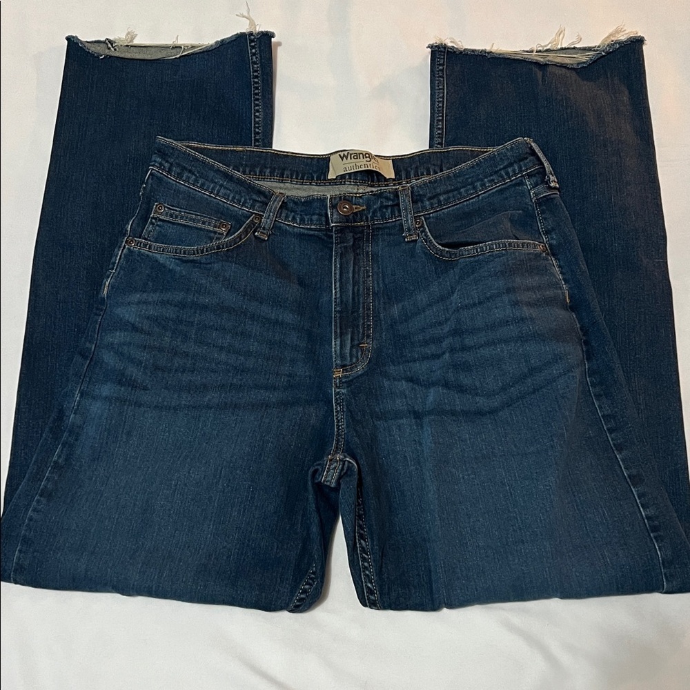 Wrangler Bootcut Jeans Self-Destructed Raw Hem